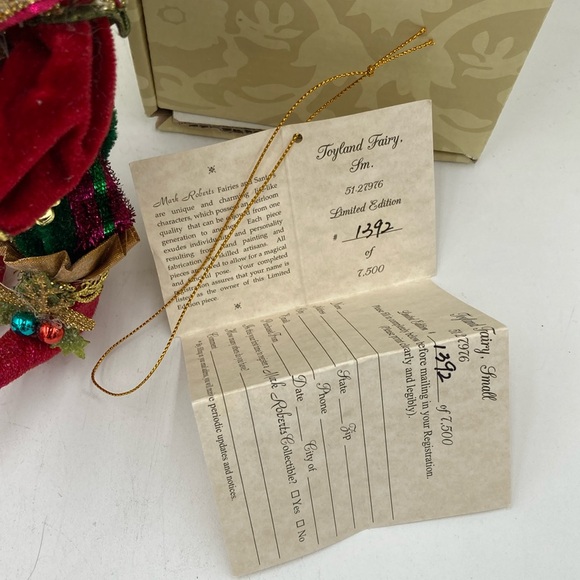 Mark Roberts ‘Toyland’ Fairy - small - Picture 5 of 5